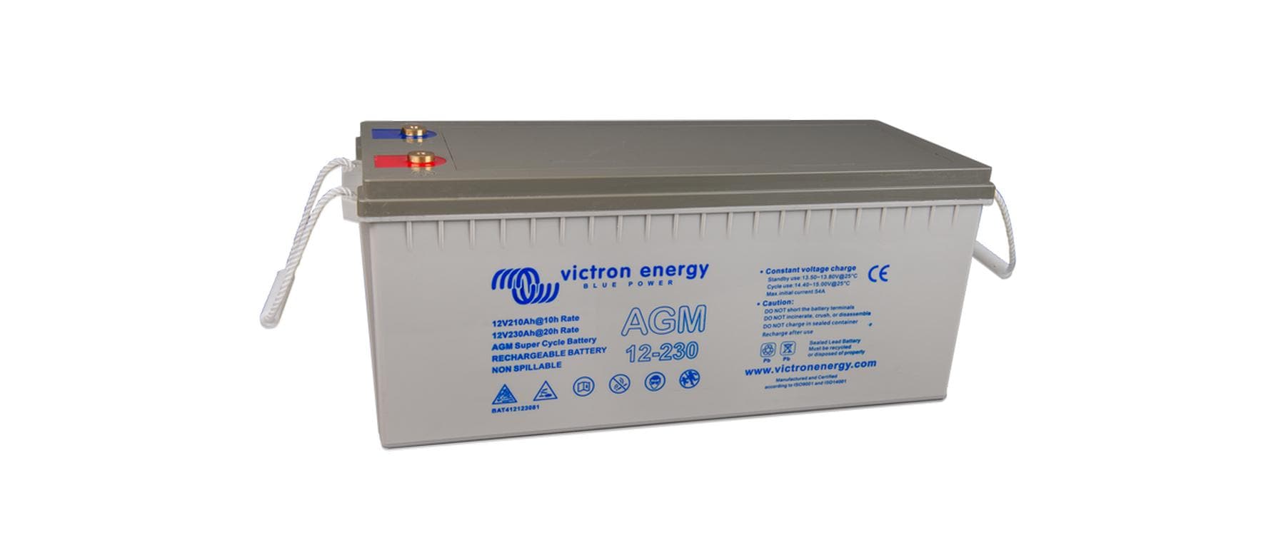 Batterie AGM Super Cycle 12 V / 230 Ah<br>Innovative Batterie mit den Abmessungen (H x B x T): 532 x 207 x 218 mm