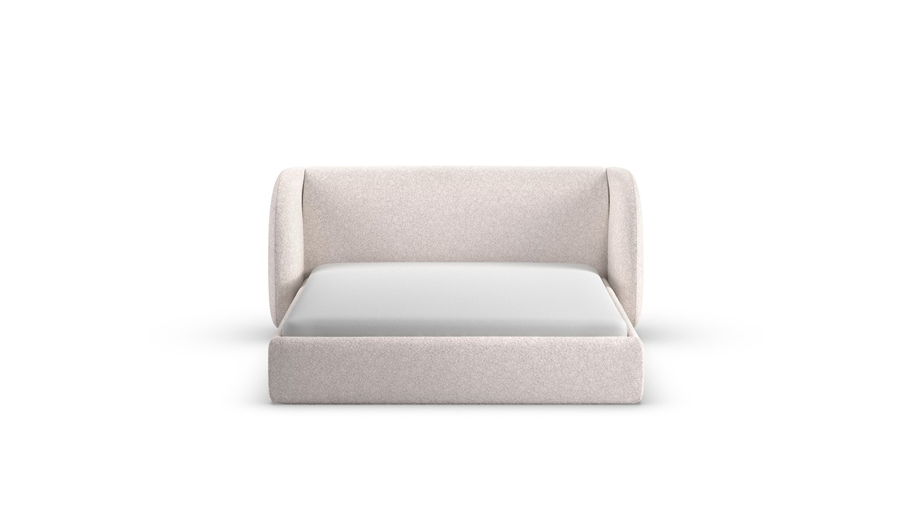Bed Cove - Wool look off white