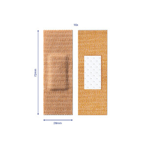 Hansaplast Pleisters Extra Strong Waterproof Strips 16ST
