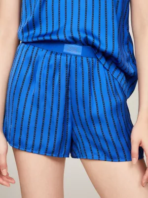 Conjunto de presente TH Established com pijama curto e máscara para os olhos