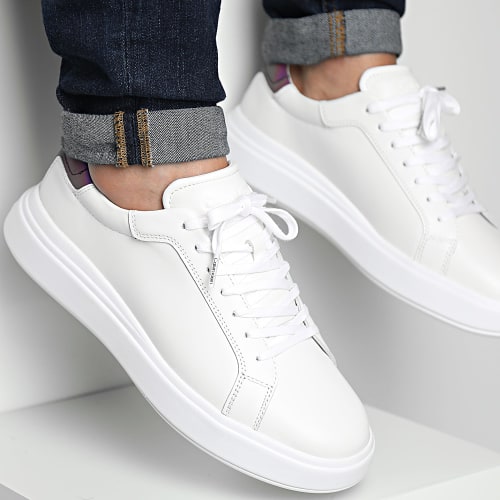 Baskets Low Top Lace Up 1288 White Petroleum