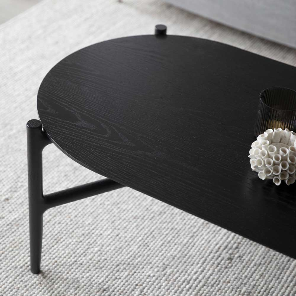 Ovale salontafel Holton Naturel