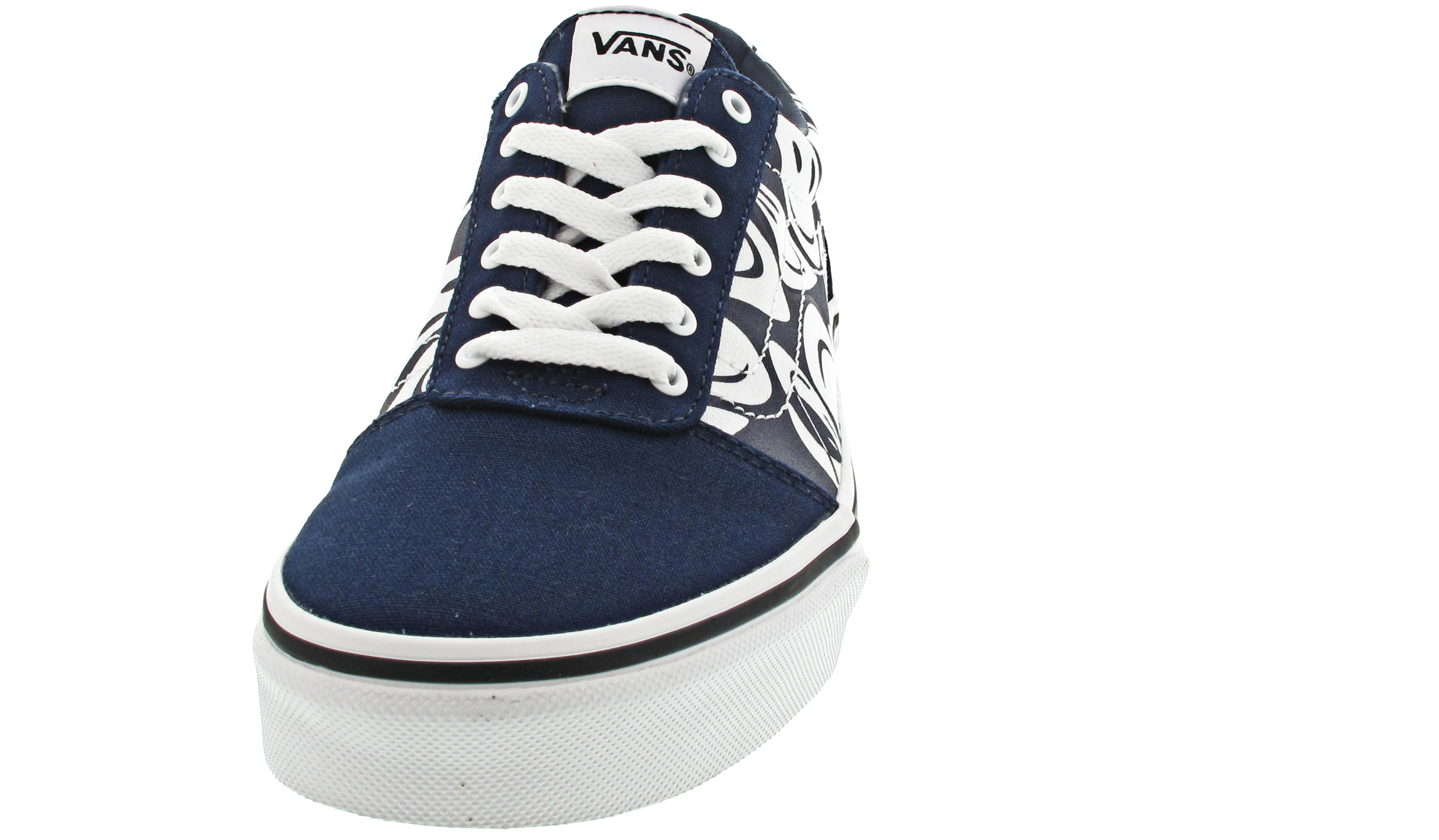 Vans YT Ward Happy Warped Sneaker blau