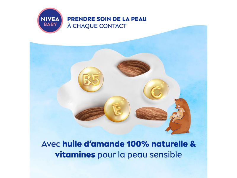 NIVEA BABY Baby-Pflegeöl & Massage 200 ml Baby Öl schützt und stärkt die zarte Babyhaut intensiv und unterstützt ihre natürliche Entwicklung