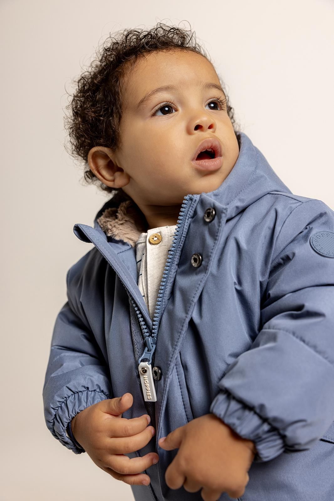 Noppies Baby Winterjas Ofunato - Flint Stone