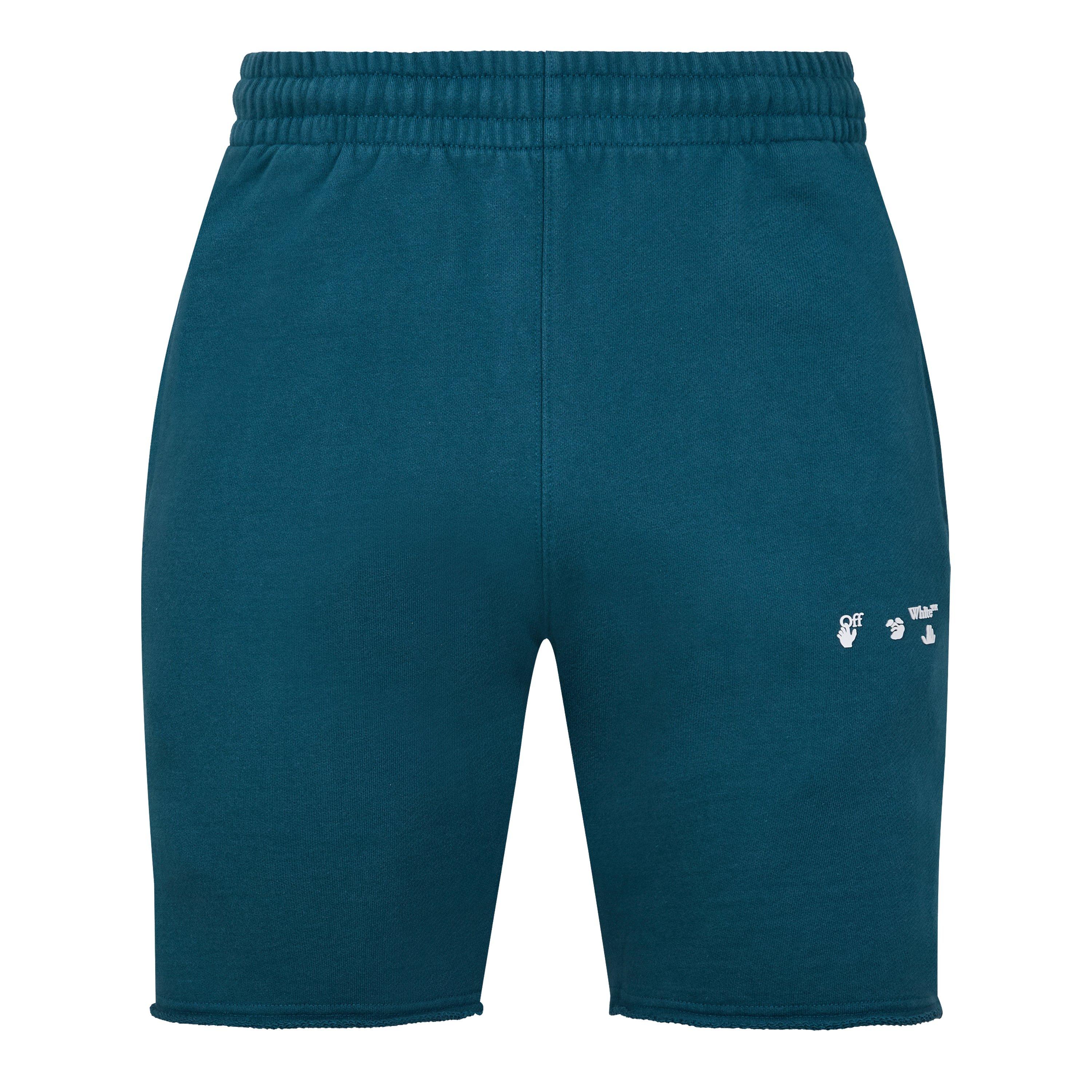 Off White Fleece Shorts