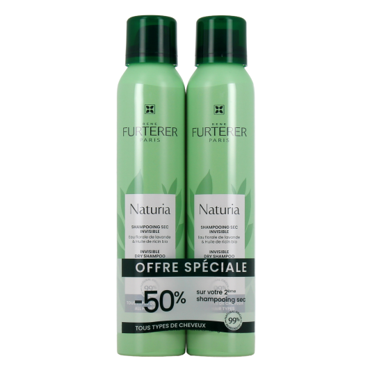 René Furterer shampooing sec invisible Naturia - Tous types de cheveux