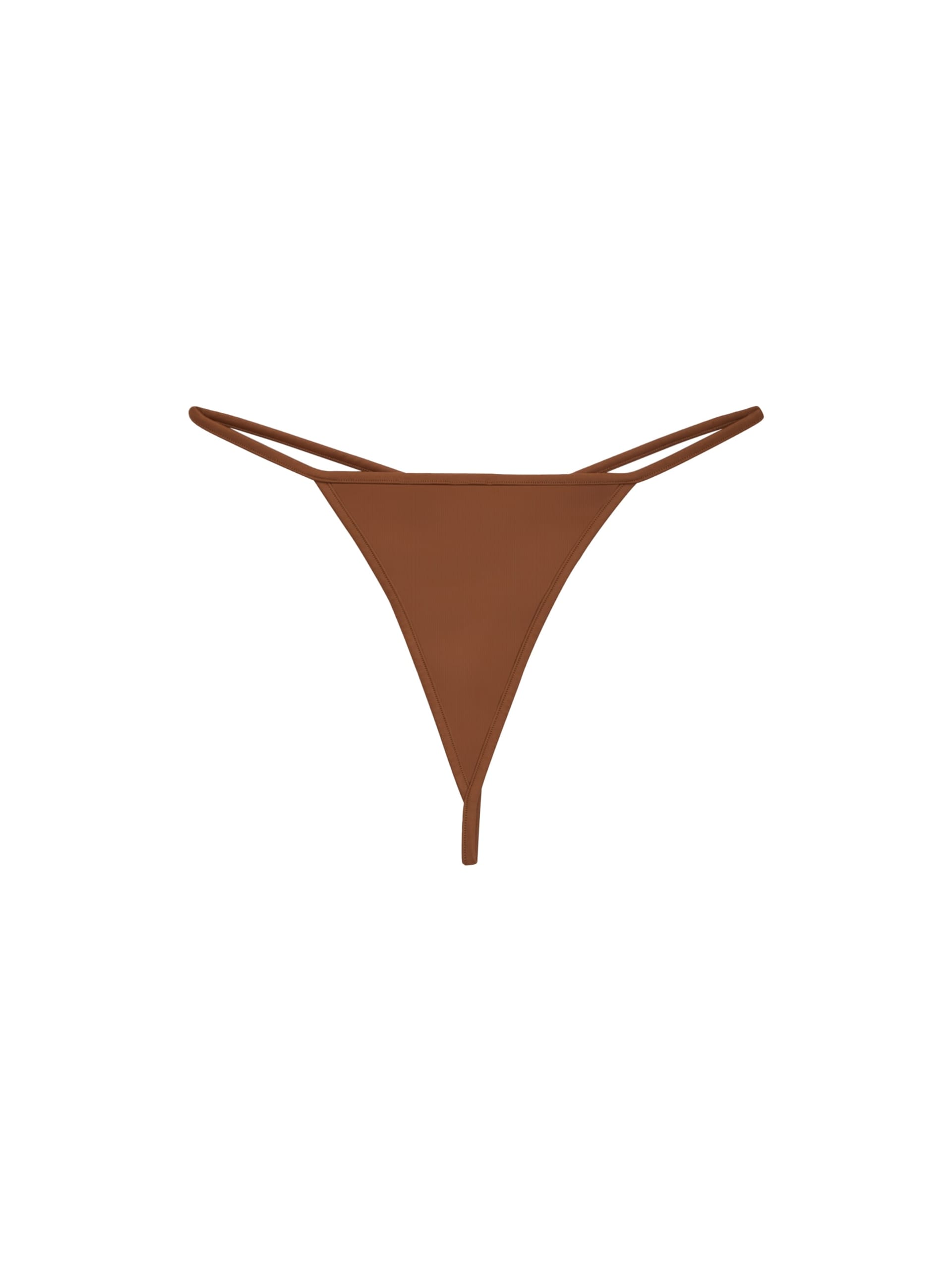 tanga triangular de metal