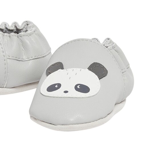 Chaussons en cuir   Panda        de               P'tit bisou