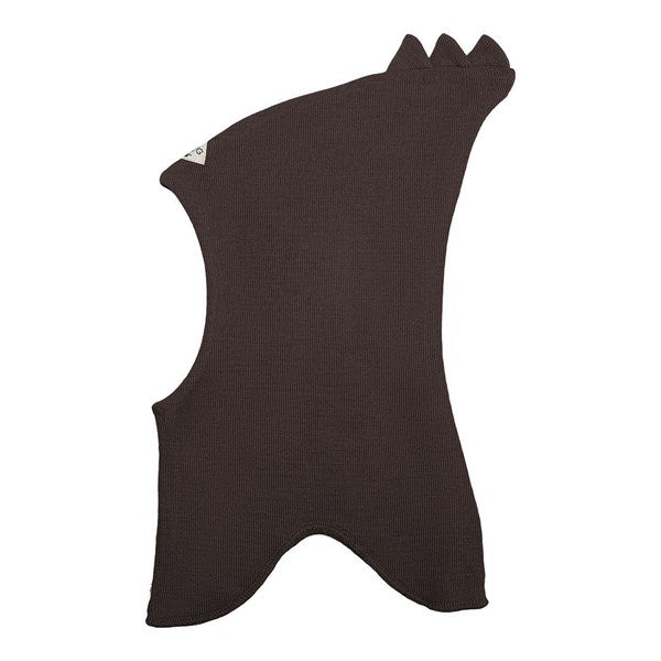 Køb Racing Kids Dino Elefanthue Uld/Bomuld 3-lags Chocoloate Brown