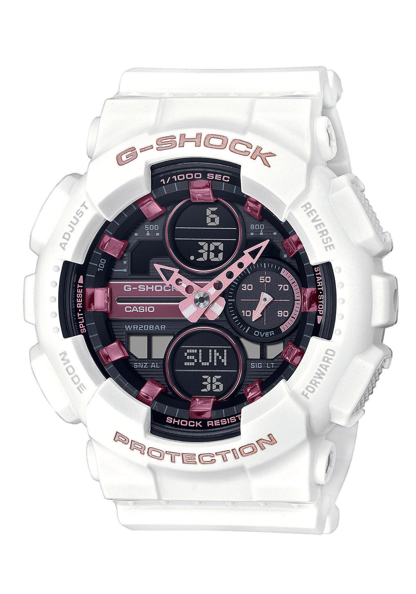 Casio G-Shock Women Outdooruhr Weiß GMA-S140M-7AER