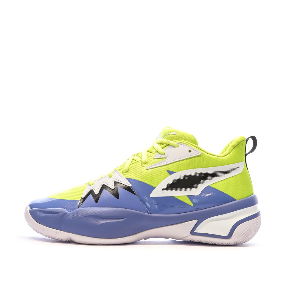 Puma Chaussures de baskets Bleu/Jaune Homme Puma Genetics