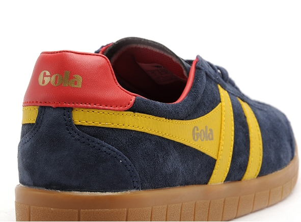 Gola basses homme hurricane suede cmb046 bleu