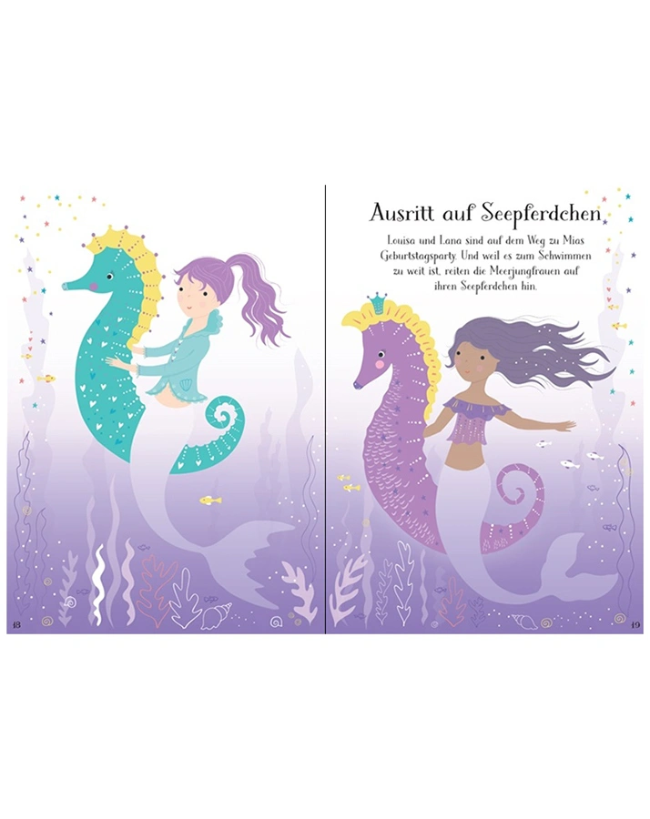 Meine ersten Anziehpuppen-Stickerbücher / Mein erstes Anziehpuppen-Stickerbuch: Mia, die kleine Meerjungfrau