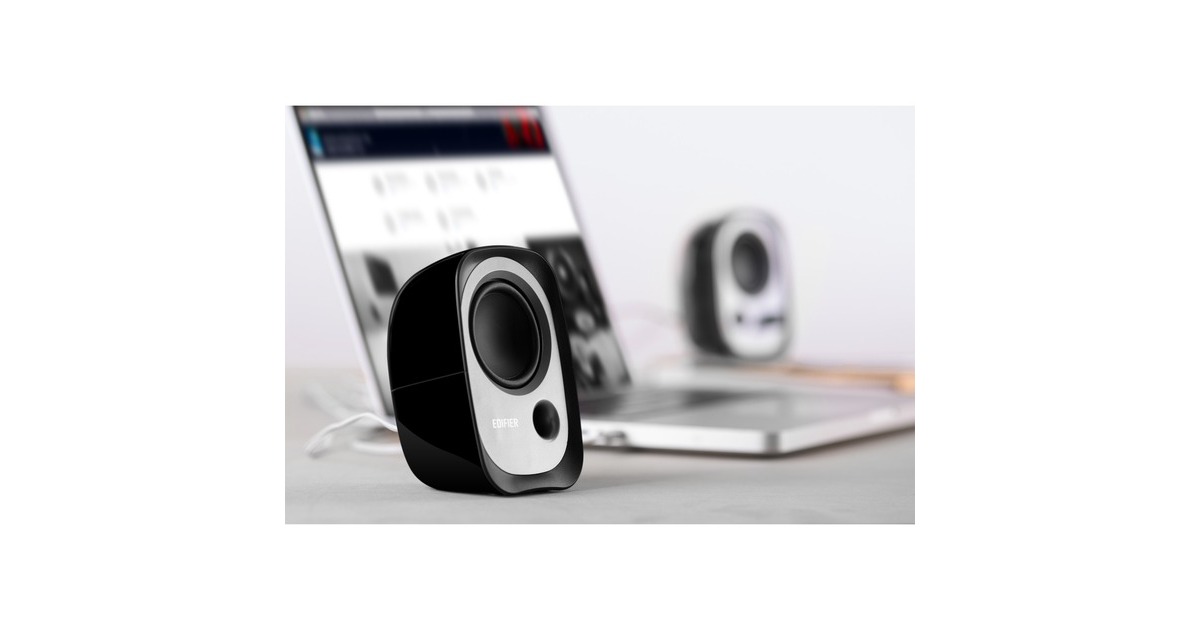 EdifierR12U pc-luidspreker  (Zwart, USB)