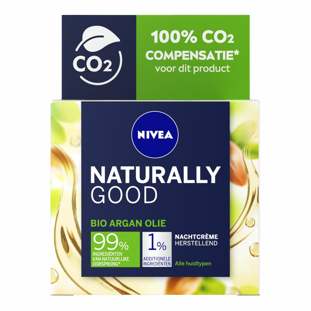 Nivea Naturally GoodNachtcrèmeHerstellend50 ml