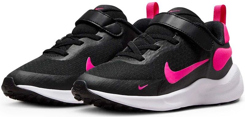 Nike Revolution 7 Unisex Schoenen - Zwart - Maat: 25 - Poly - Foot Locker