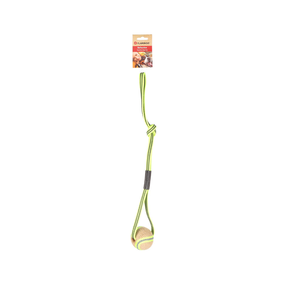 Flamingo Trektouw met Bal en Handvat