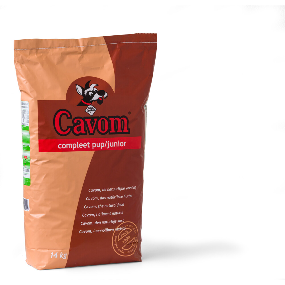 Cavom Compleet Hondenvoer Droog Pup - Junior14 kg