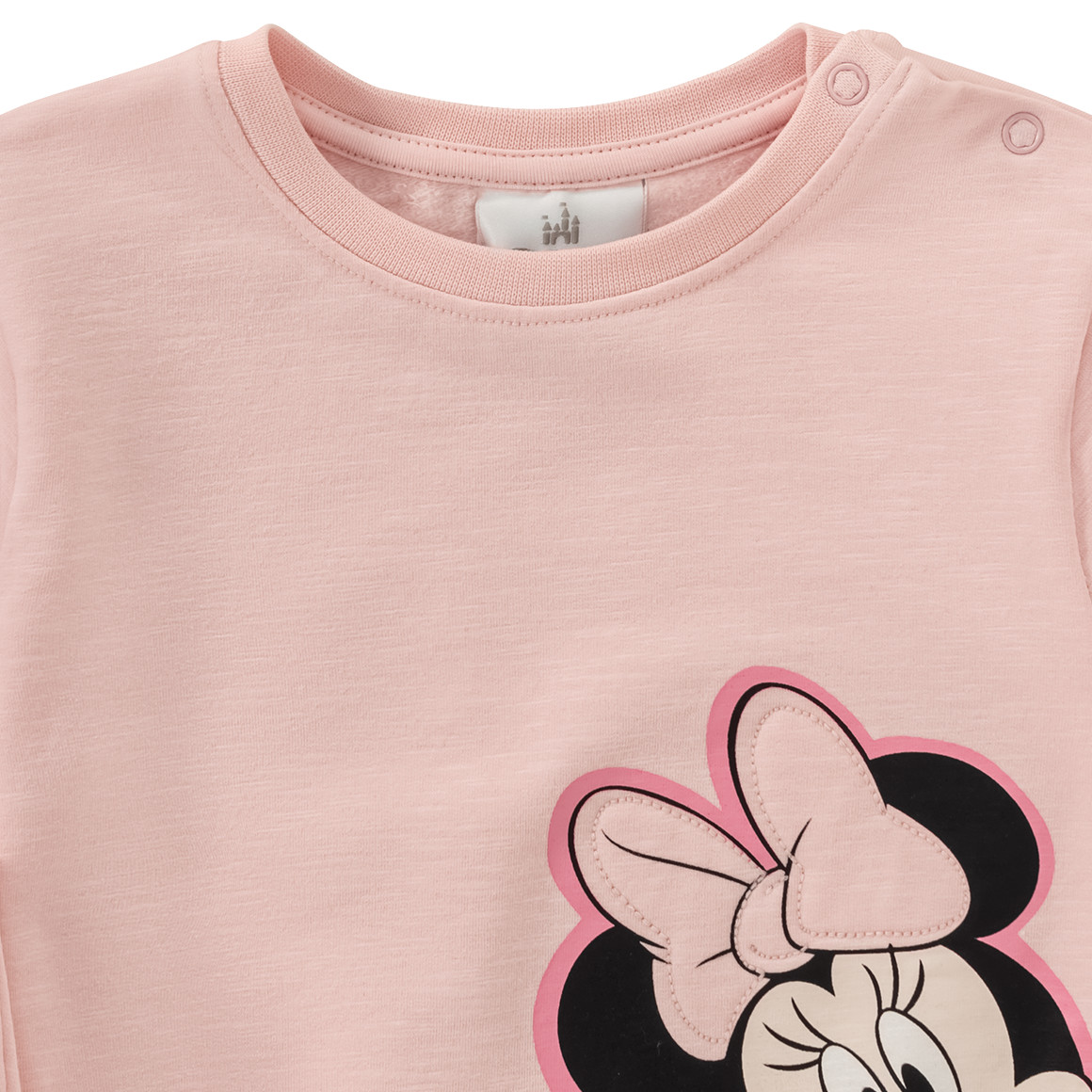 Topomini Minnie Maus Sweatshirt mit Print hellrosa