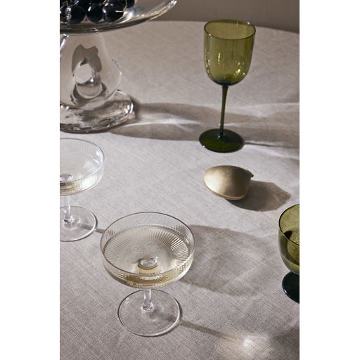 ferm LIVING Clam Lysestage, Messing