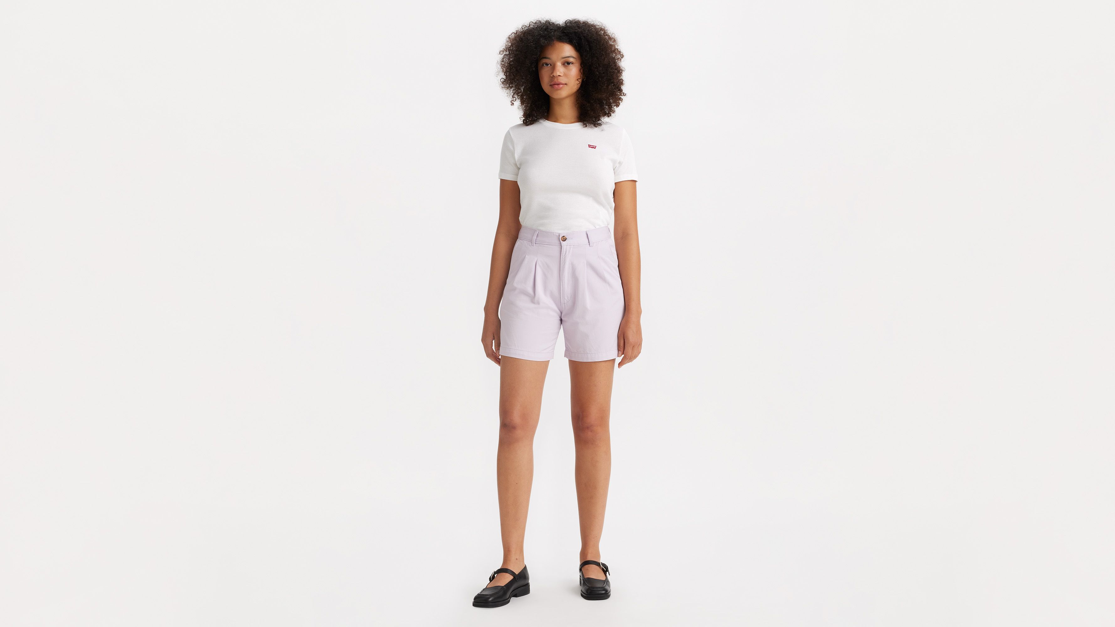 Short ville à pinces - Lavender Blue - Bleu