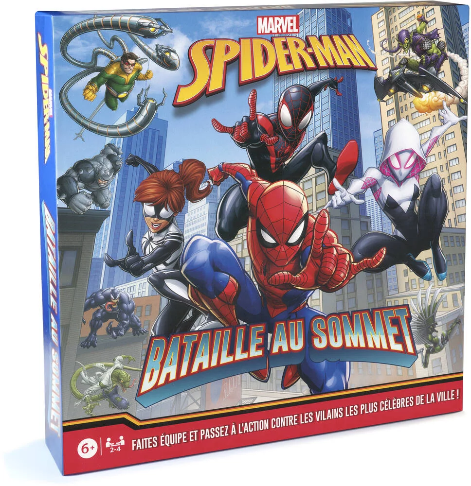 SPIDERMAN - BATAILLE AU SOMMET - JEU DE PLATEAU