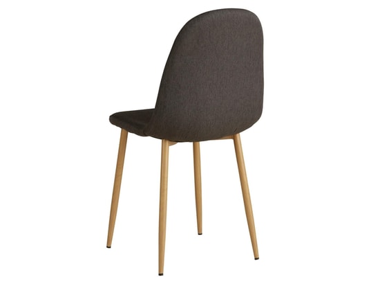 HOMESTYLE4U - Meuble de rangement enfant Chaise salle à manger anthracite design moderne