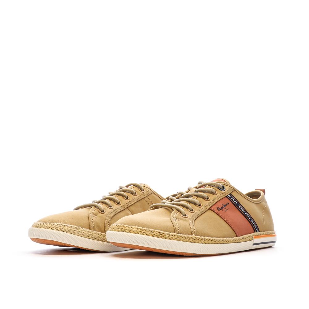 Pepe jeans Baskets Marron/Rose Homme Pepe Jeans Maoui