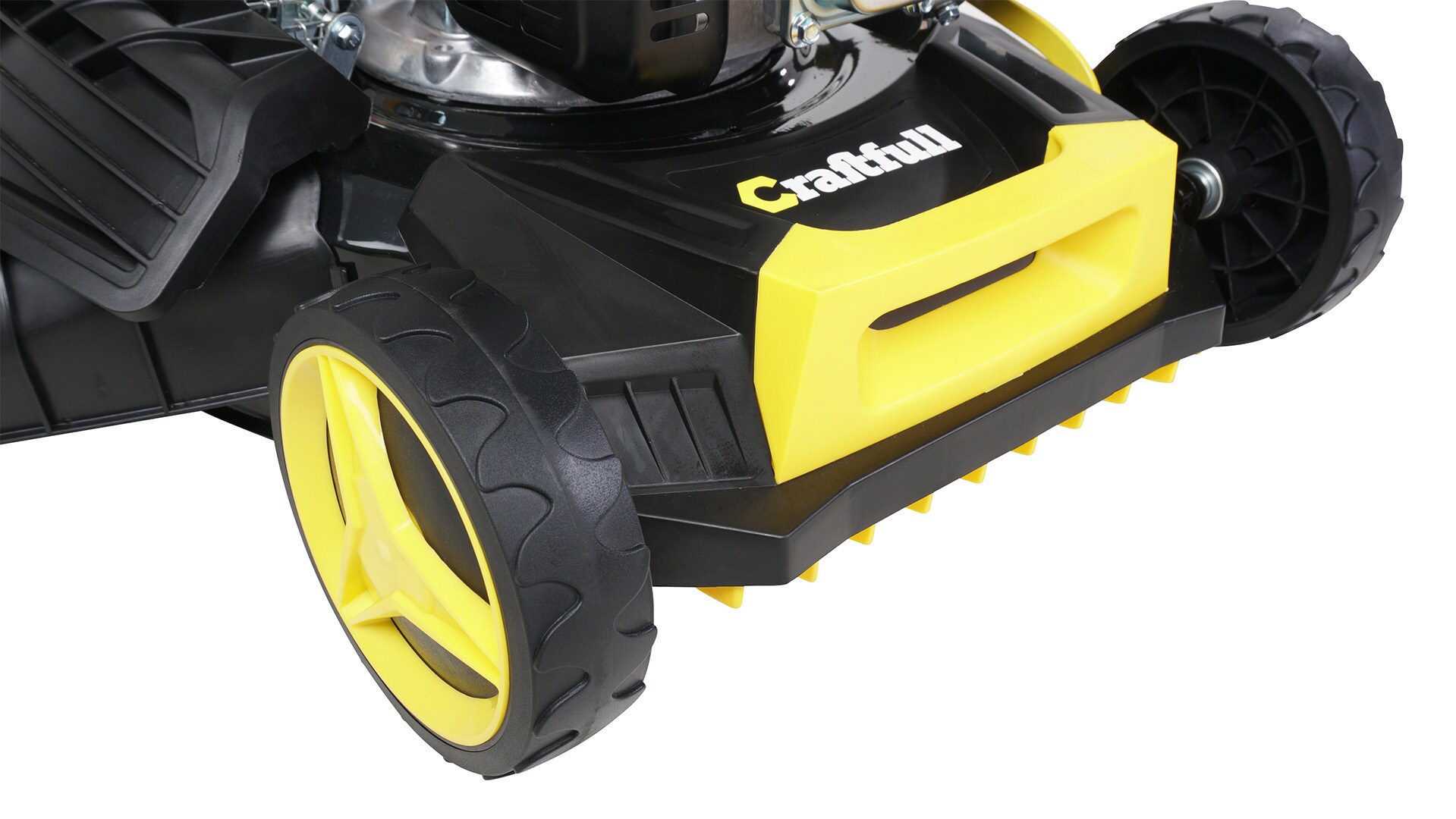 Craftfull Premium Benzin-Rasenmäher CR-139-20, 5in1, GT-Leichtlaufgetriebe, 139-cc-Motor, Easy-Clean