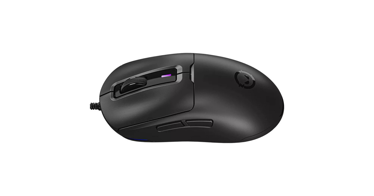 LORGARMSA10 gaming muis  (Zwart, 100 - 12000 dpi, Ultralight, RGB)