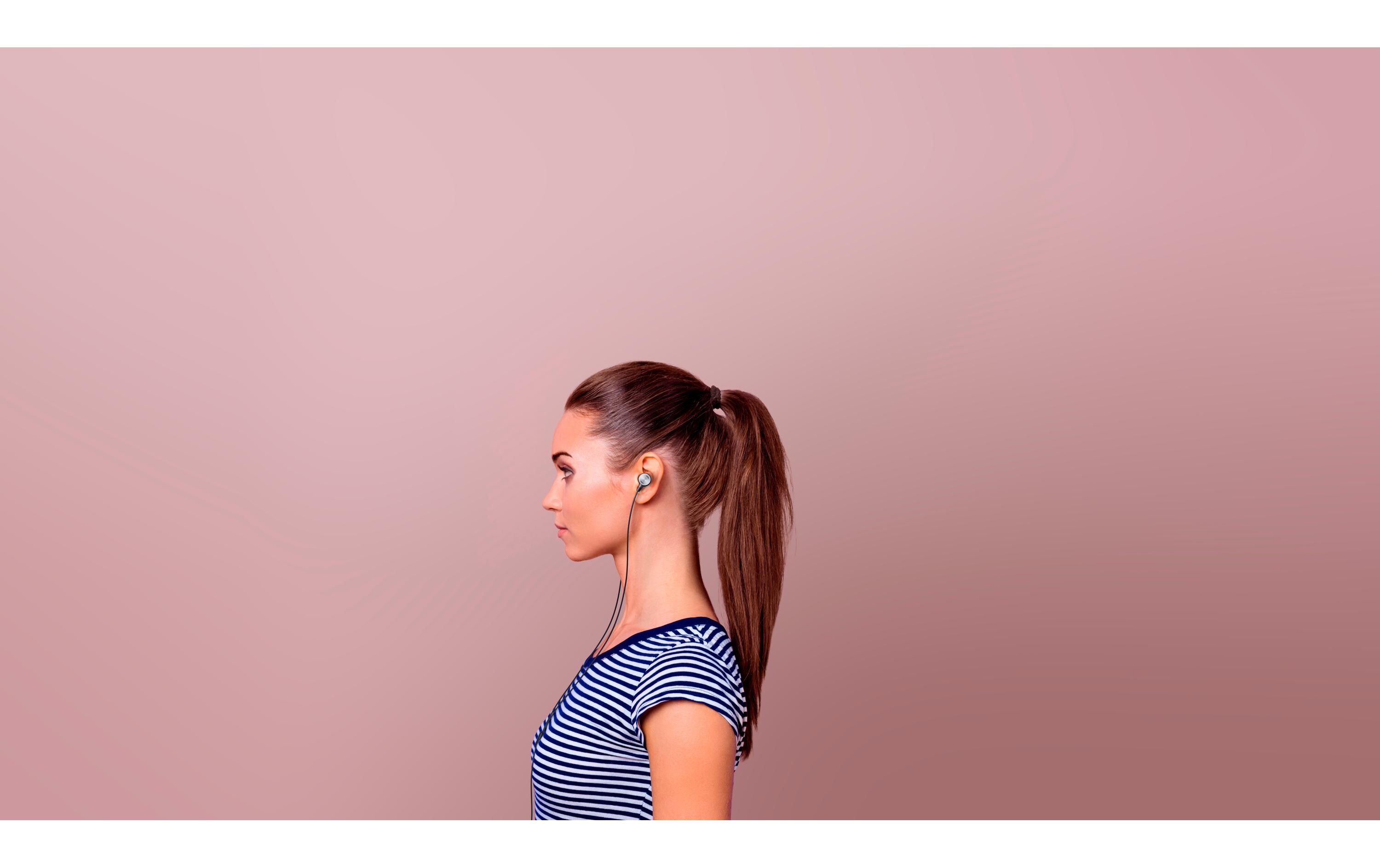 Headset Zone Wired Earbuds UCBusiness-Qualität mit eingebautem Mikrofon mit Geräuschunterdrückung und zahlreichen Verbindungsmöglichkeiten