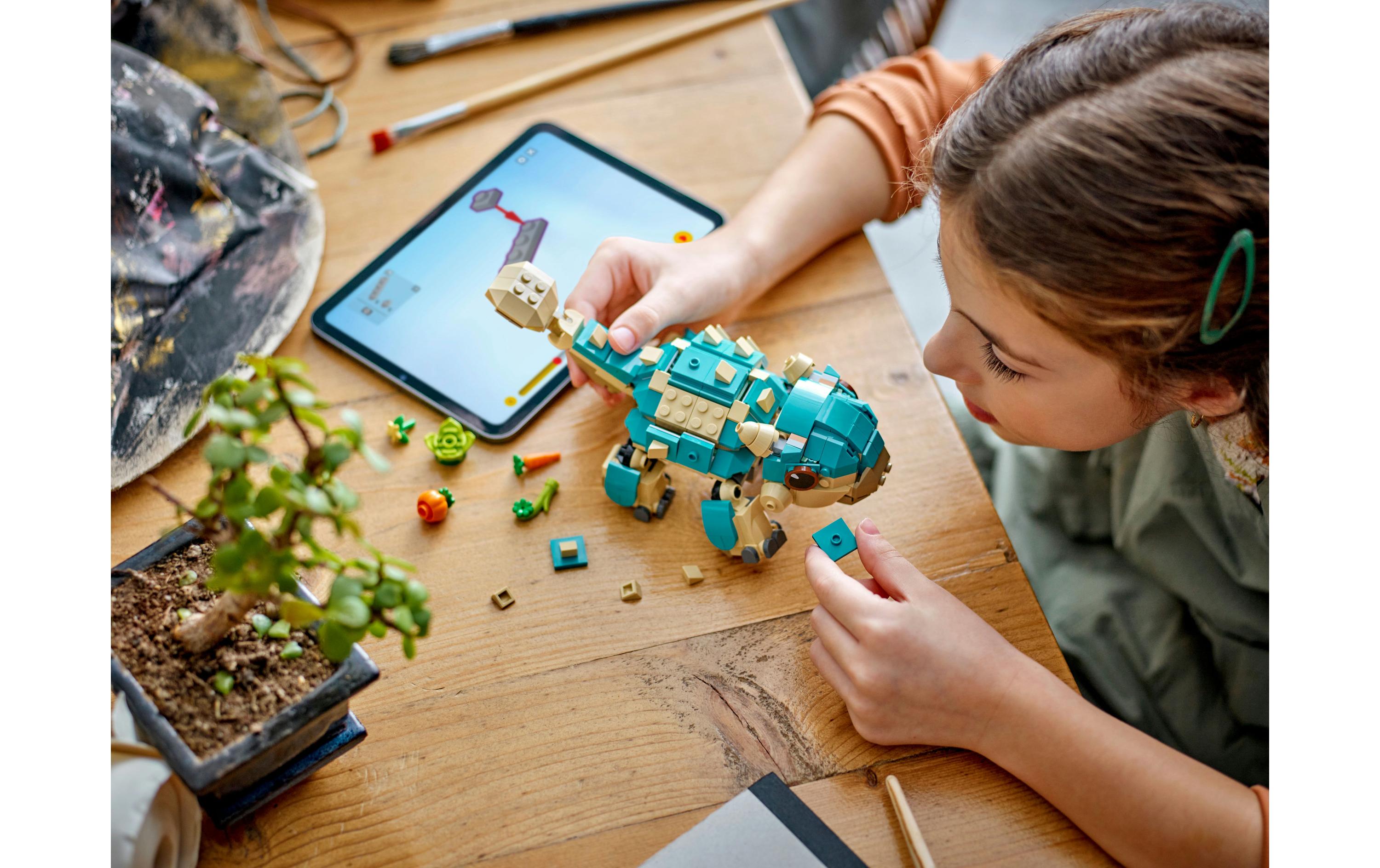 Jurassic World Baby Bumpy: Ankylosaurus 76962LEGO Spielzeug-Dino aus Jurassic World: Neue Abenteuer