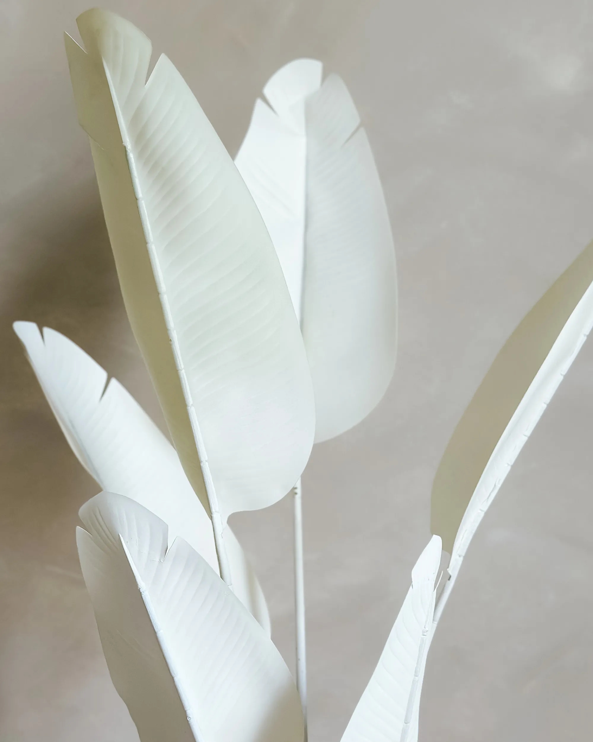 Kunstplant BANANA TREE 123 cm Wit