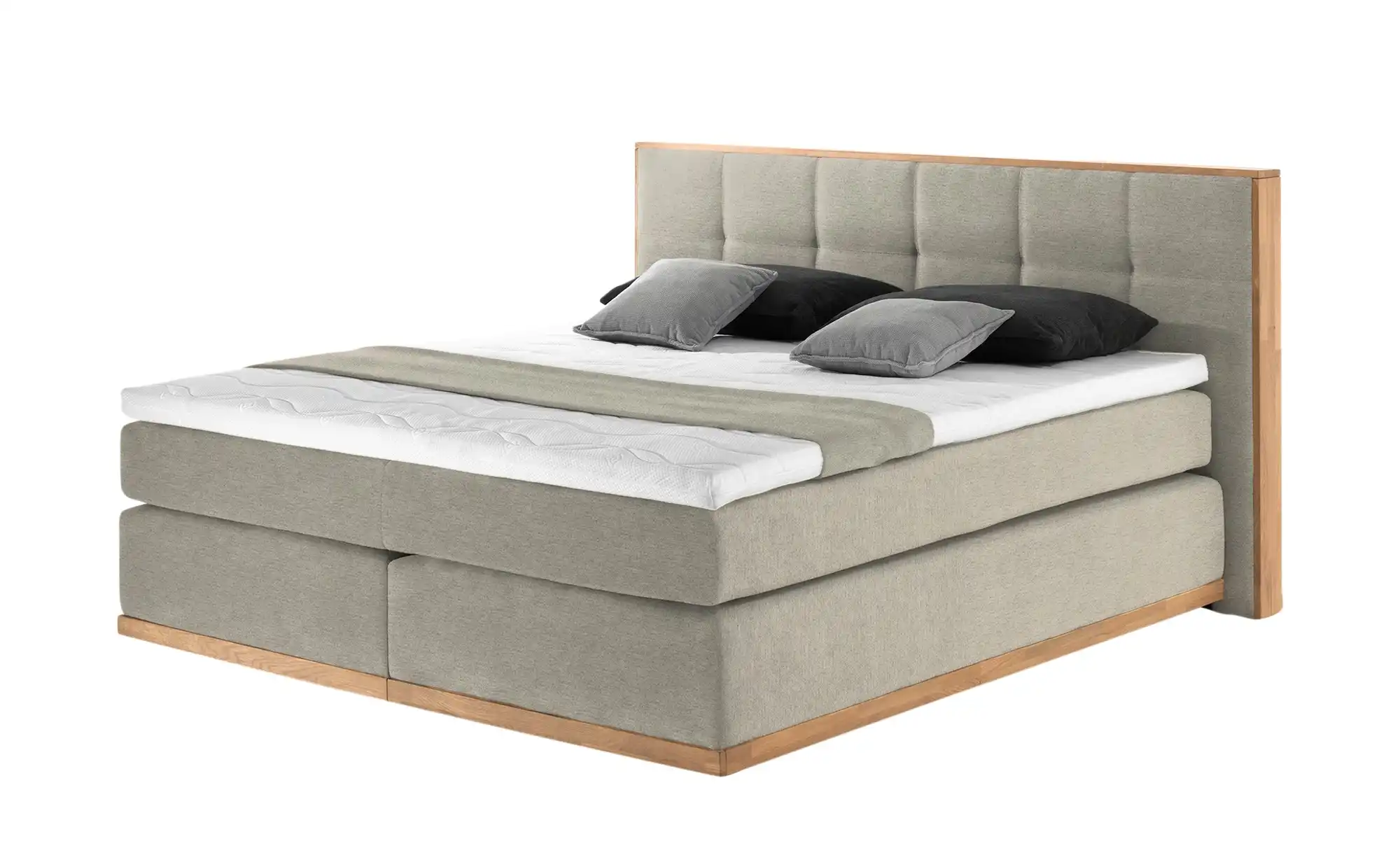 uno Massivholz-Boxspringbett Luca