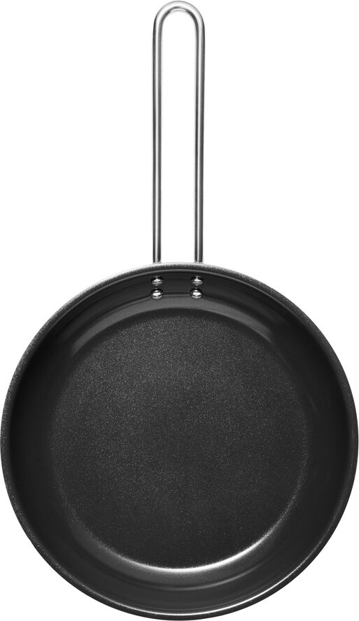 Eva Trio Stainless Steel Stegepande 20 cm keramisk Slip-Let® belægnin Polished steel