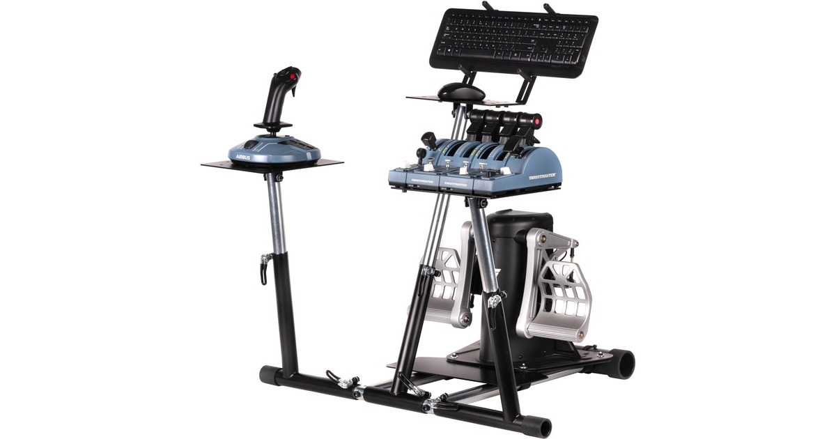 Wheel Stand ProDeluxe V2 Airbus houder  (Voor Thrustmaster TCA Airbus, MFG Crosswind, Thrustmaster T.Flight Rudder Pedals, Thrustmaster TPR)