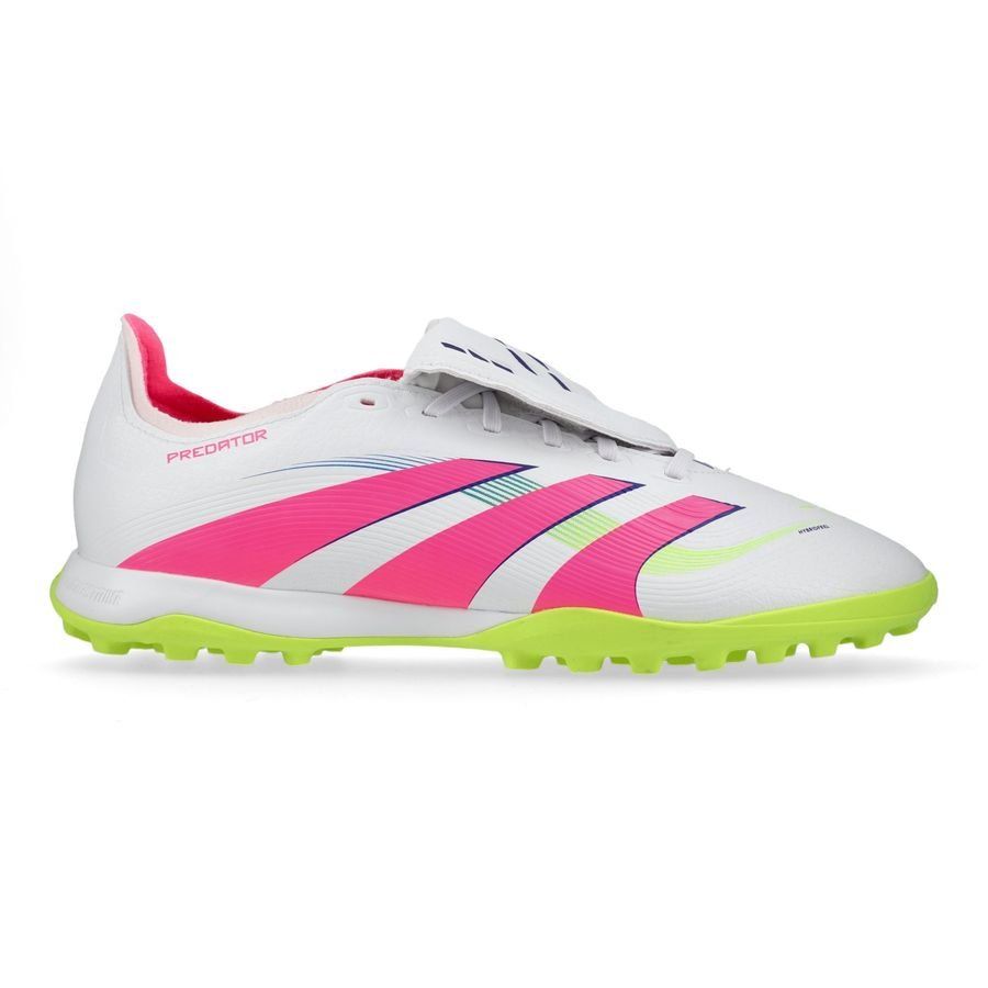 adidas Predator League Fold-over Tongue TF Celestial Victory - Blanc/Lucid Pink/Lucid Lemon