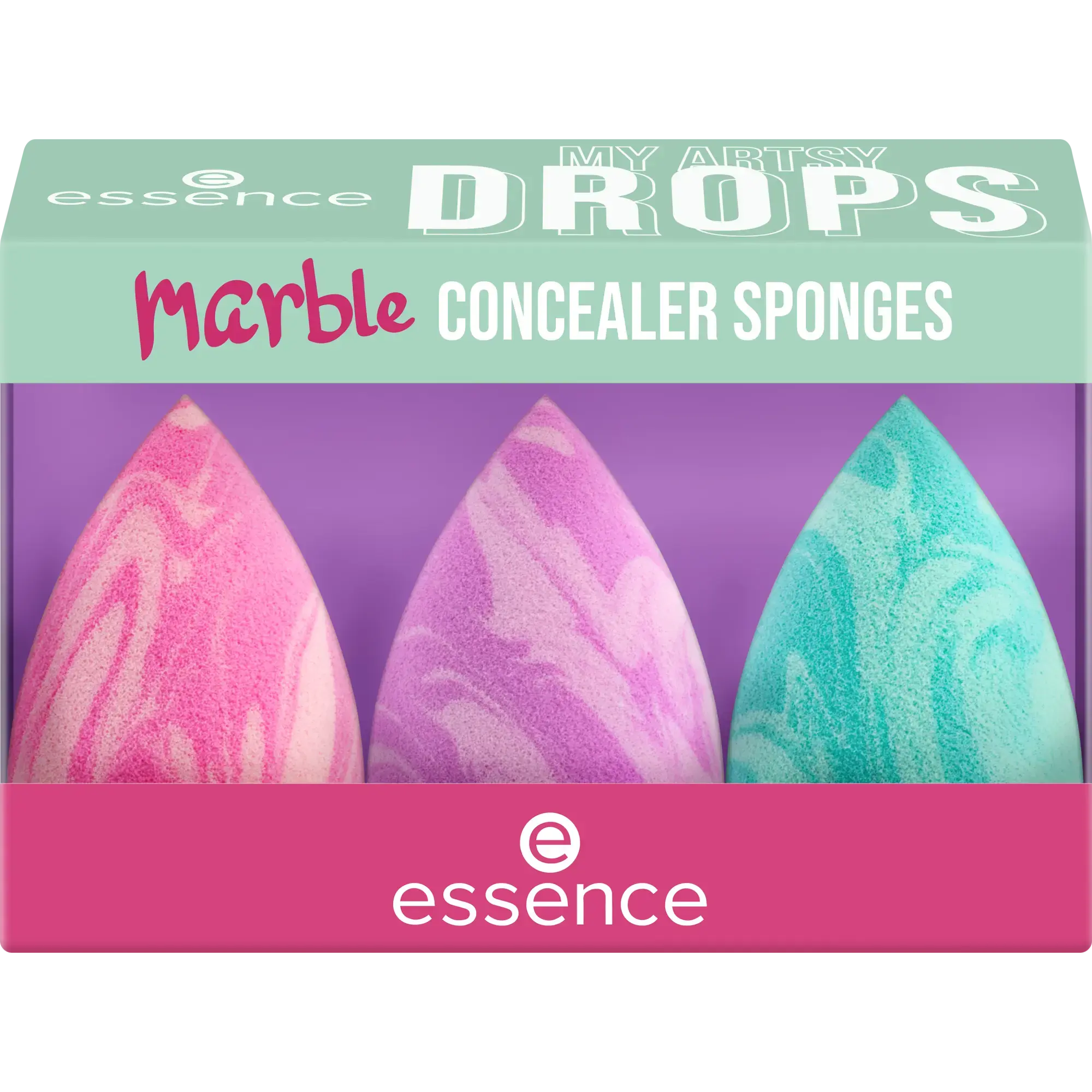 My Artsy Drops Concealer Sponges 01 Ready To Marble