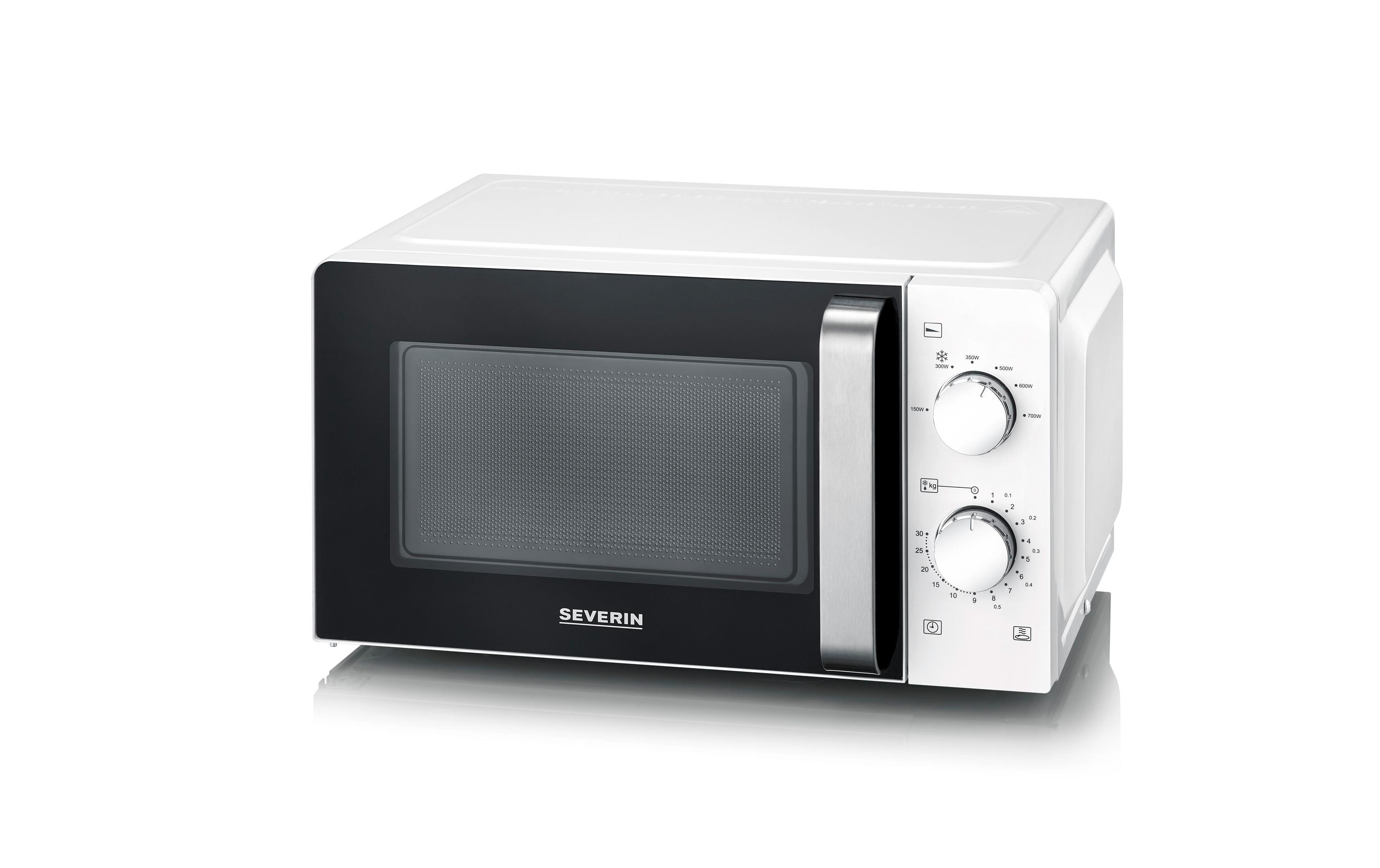 Mikrowelle MW7885 Schwarz/WeissMikrowelle mit einer Leistung von 700 W
