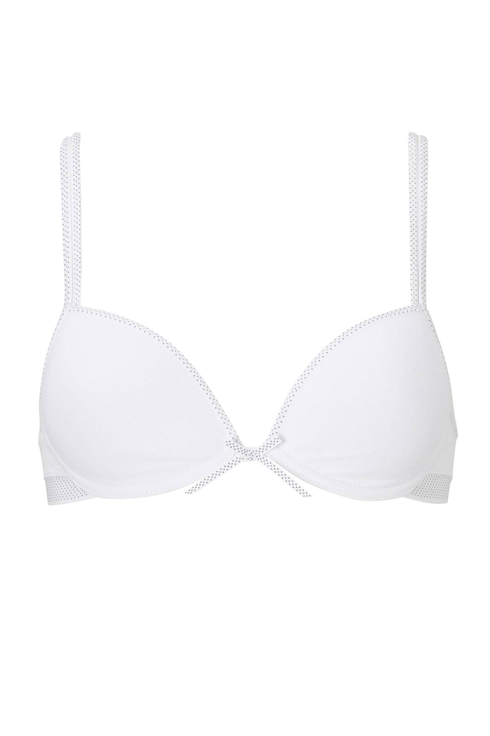 Boobs & Bloomers voorgevormde tienerbh wit