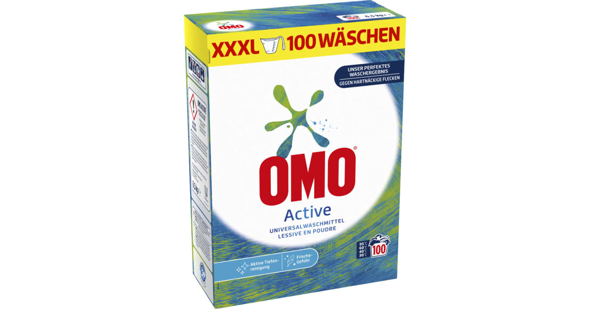 Omo Aktiv 100 Waschgänge