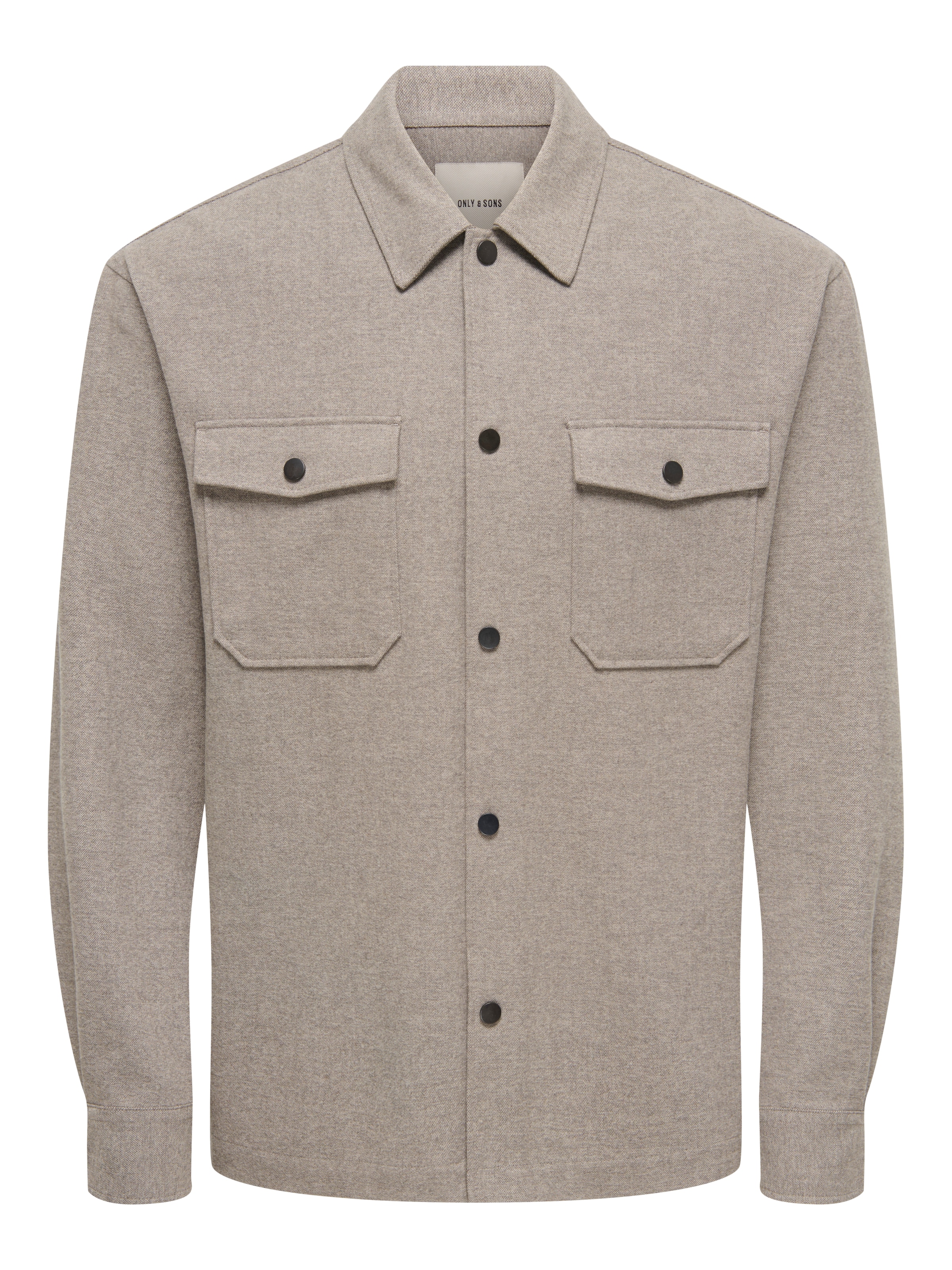ONLY & SONS Langarmhemd »ONSMARK BRUSHED 0353 OVERSHIRT«