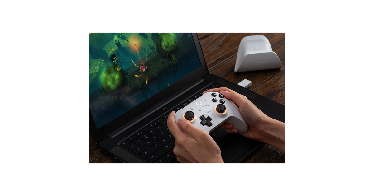 8BitDoUltimate 2 Bluetooth Controller  (Zwart, Pc, Switch 2, Bluetooth / USB-C / 2.4 GHz)