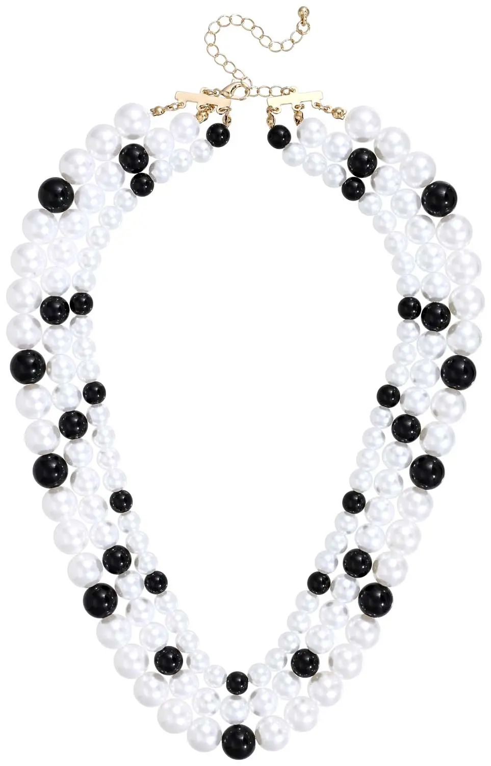 Layering Kette - Vintage Pearls