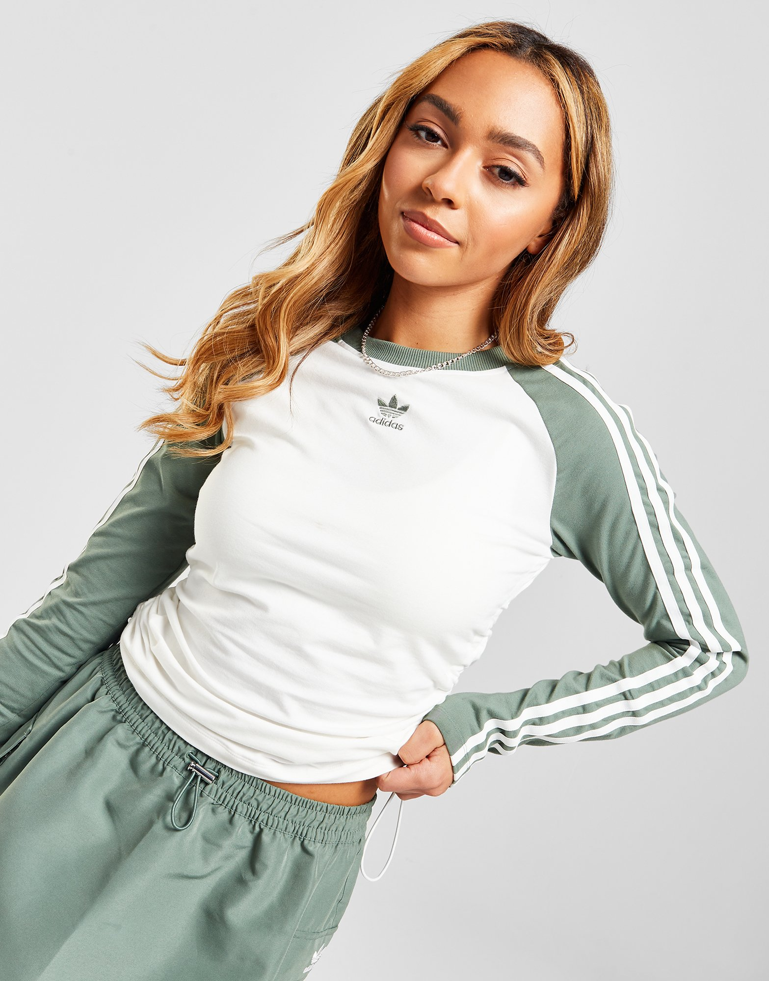 adidas Originals T-shirt manches longues coupe slim