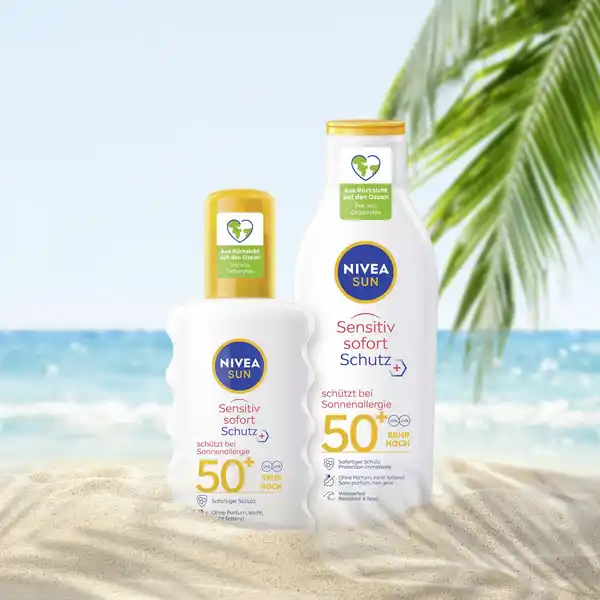 Sensitiv Sofortschutz Sonnenspray mit LSF 50+