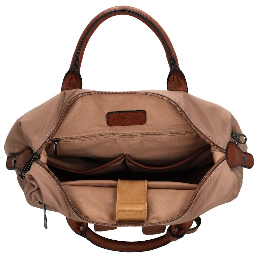 Charm London Buckingham Rugzak L 15,6 inch Taupe