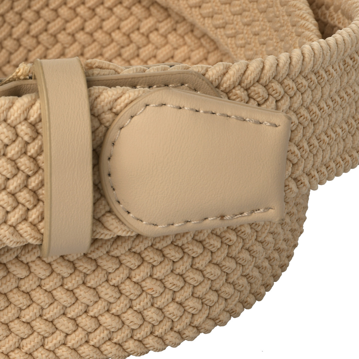 Gina Benotti Damen Gürtel in Flecht-Optik beige