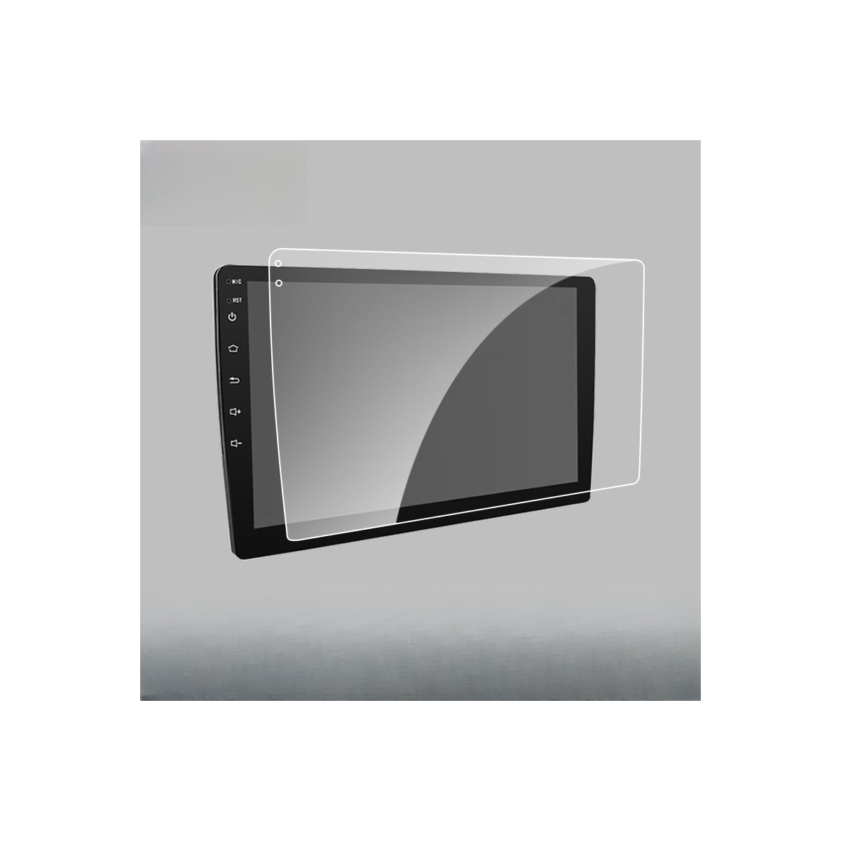 Skjermbeskytter for berøringsskjerm infotainment bilnavigering blått lys klokke 9 Inch